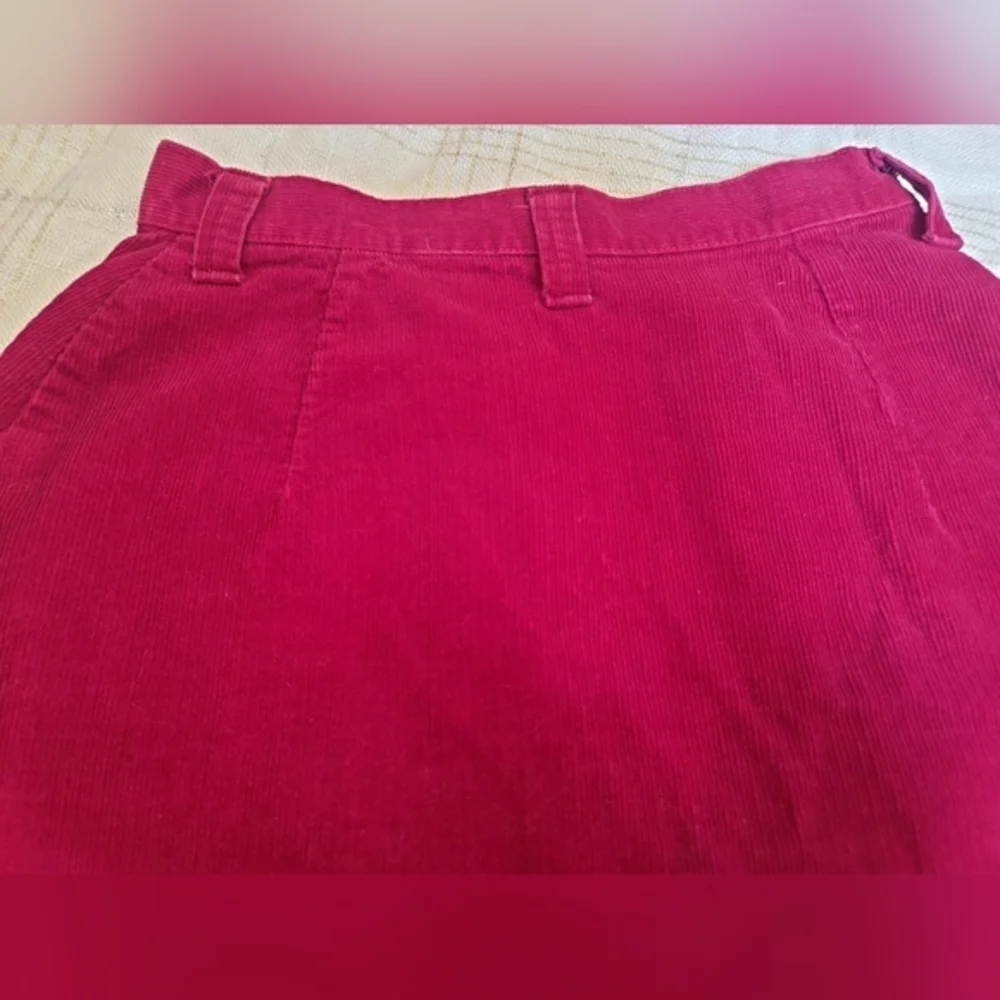 Vintage Lady Wrangler‎ Corduroy Skirt Sz 9/10 - Picture 4 of 7